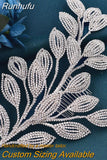 HP498 Crystal Bridal Headpiece with Comb Rhinestone Headwear Wedding Hair Accessories Bride Headdress Hair Jewelry