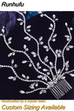 HP42 Pearls Woman Comb Wedding Headwear for Party Bride Hair Accessories Bridal Headpiece Bridesmaids Hair Clip