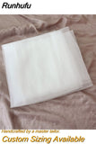 G33 Wedding Cape Bridal Shawl White Tulle Long Cape Cloak Shawl Shrugs Women Party Jackets Wedding Accessories