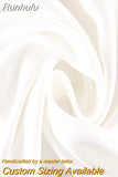 Deep V-Neck Wedding Dress for Bride 2023 Elegant Lace Appliques Backless Chiffon Robe De Mariée Custom Made Real Photo