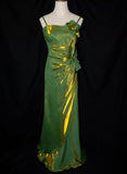 ??90s Retro Chiffon Ruffles Prom Dress ??Charming Evening Dress for Quinceanera&Graduation HZ1108