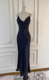 Retro Green Mermaid Spaghetti Straps Prom Dress Backless Birthday Graduation Prom Dress HZ1108