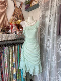 Fairytale Asymmetrical Neck SheathChiffon Ruffled Short Style Homecoming Dresses Sweet Party Dresses HZ1108