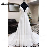 White Sexy Wedding Dress A Line Engagement Dress Boho Wedding Gowns dress princess white Robe de mariee