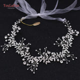 HP233 Crystal Wedding Hair Accessories Rhinestone Headband Flower Girl Hair Pieces Women Tiara Bridal Hair Jewelry