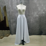 Skirt Only for Two Pieces Wedding Dresses 2023 Lace Top Short Sleeve Beach Bride Gowns
