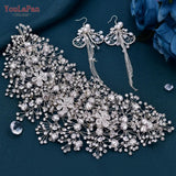 HP240 Bridal Crown Wedding Tiara Woman Headdress Hair Accessories Luxury Bride Headpiece Pageant Headband Hair Jewelry