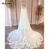 Beach Wedding Dress 2023 Spaghett Straps Robe Mariee Vintage Lace Appliques Boheme Wedding Dresses Vestidos de Nova