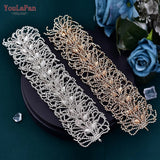 Gorgeous Rhinestone Bridal Tiara Woman Headbands Wedding Hair Accessories Jewelry Handmade Bride Party Headpiece HP386