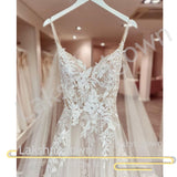 Bridal Boho Wedding Dress with Cape V neck 2023 New Mariag Chic Beach Wedding Dresses Backless Lace Appliques Court Train 925