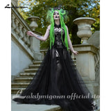Black Long Wedding Dress Sexy Bridal Gown Vestidos De Novia Sexy Tulle Wedding Gowns Trouwjurk Plus Size