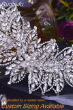 HP438 Shiny Rhinestone Bridal Headpiece Women Headdress Wedding Hair Accessories Jewelry Bride Head Piece for Party