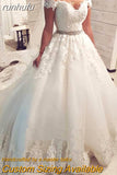 Novias Off The Shoulder Lace Wedding Dresses For France Women Court Train Bridal Gown Robe Mariage 2023 New Vestido De Noiva