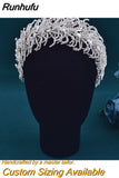 Gorgeous Rhinestone Bridal Tiara Woman Headbands Wedding Hair Accessories Jewelry Handmade Bride Party Headpiece HP386