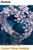 Gorgeous Rhinestone Bridal Tiara Woman Headbands Wedding Hair Accessories Jewelry Handmade Bride Party Headpiece HP386